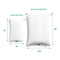 The Mini Pillow Size Comparison